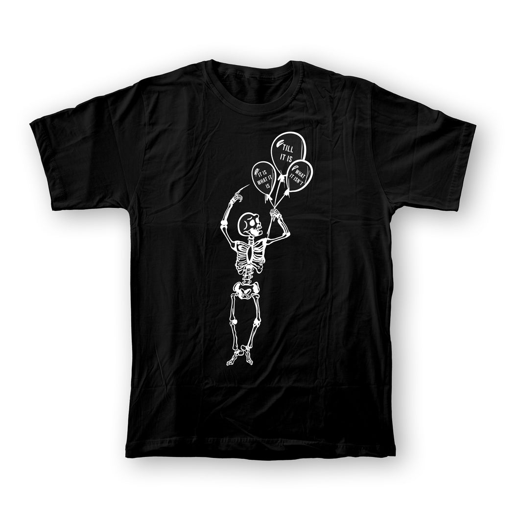 PREORDER: SKELETON shirt - black